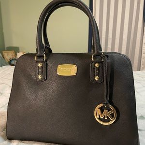 Black Michael Kors handbag-great condition